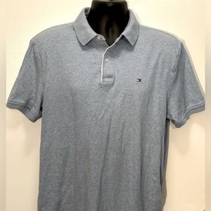 Tommy Hilfiger classic blue polo in men’s size large